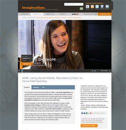 portfolio video page